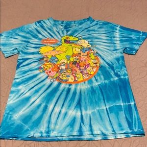 Nickelodeon 90s cartoon Tie Dye Shirt